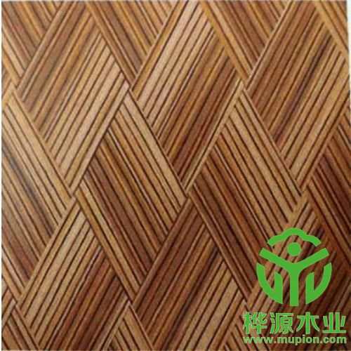 黑檀編織木皮手工編織效果好，1mm編織板廠家直銷