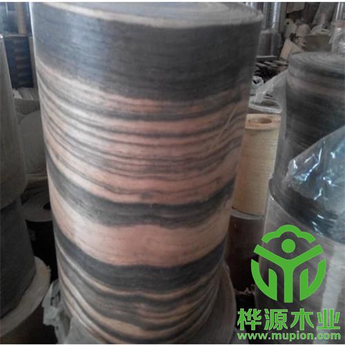 黑檀B0.3mm貼薄皮廠家直銷，高檔黑檀木皮品質(zhì)保證