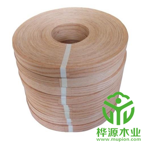 0.5mm紅橡木皮封邊條直銷，紅橡封邊條品質(zhì)無憂